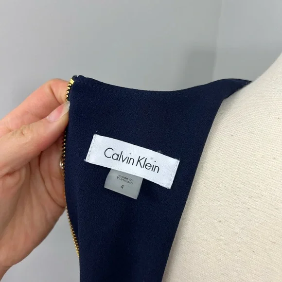 Calvin‎ Klein Navy Dress - Picture 9 of 15
